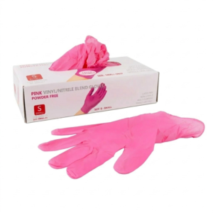 Guantes Nitrilo Rosa S 100UNIT